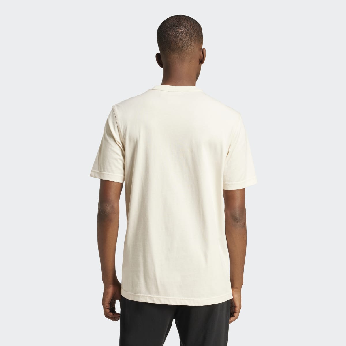T-shirt de Homem Trefoil Essentials Branco-2