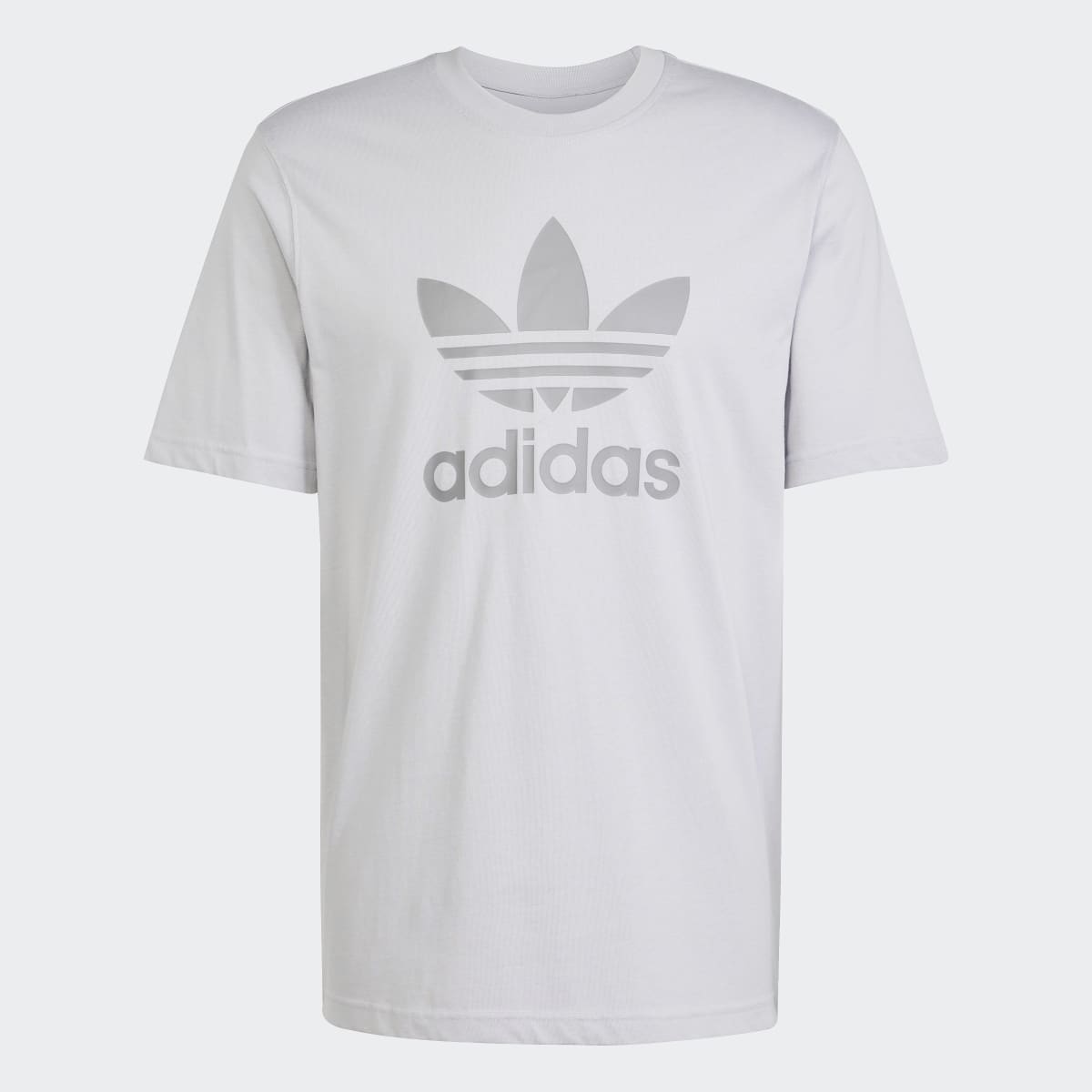 T-shirt de Homem Adicolor Trefoil Cinzento-6