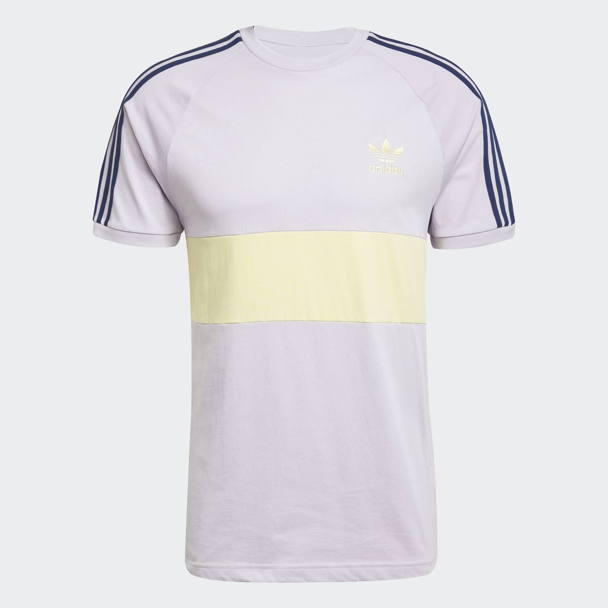 T-shirt de Homem Panel 3 Faixas Violeta-6