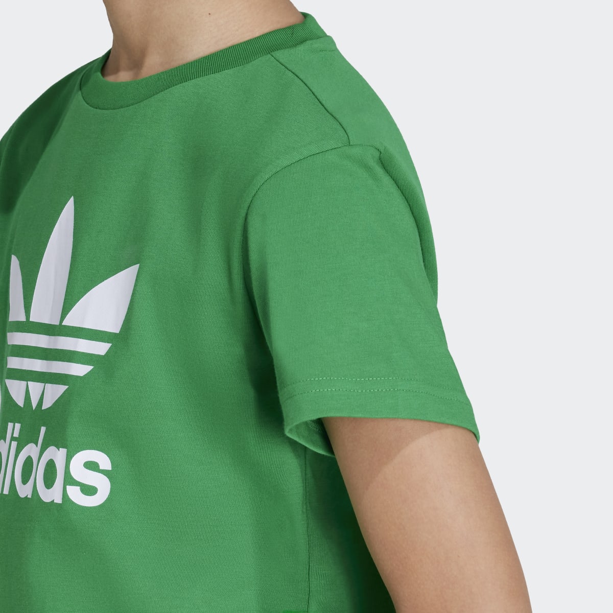 T-shirt de Criança Adicolor Trefoil Verde-4