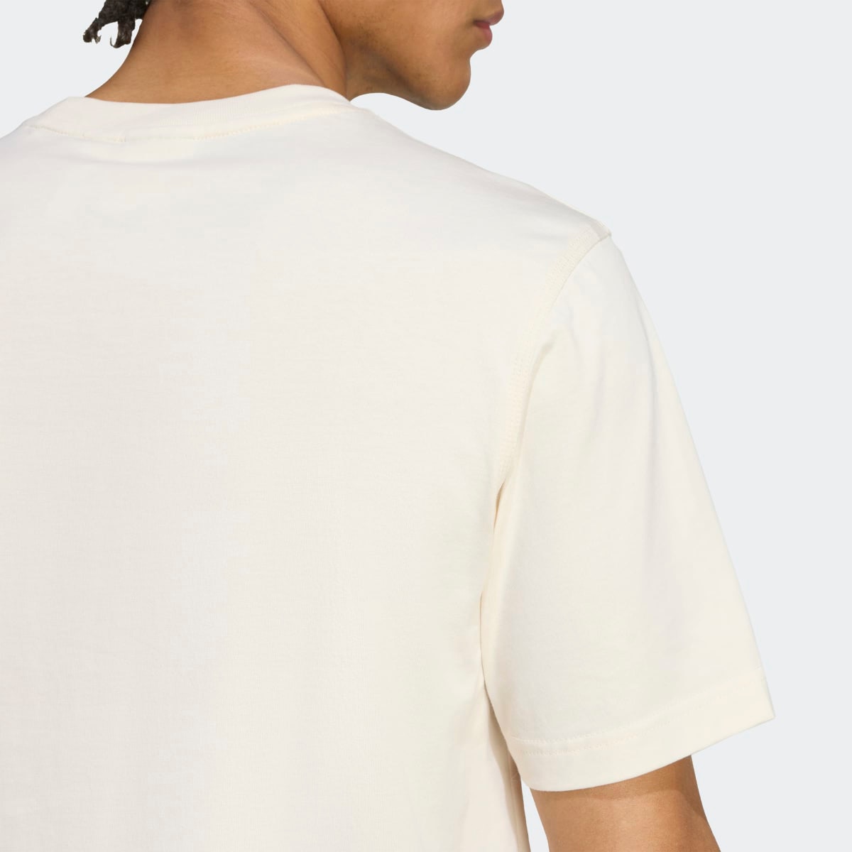Camiseta de hombre Trefoil Essentials adidas Originals - Blanco Blanco-3