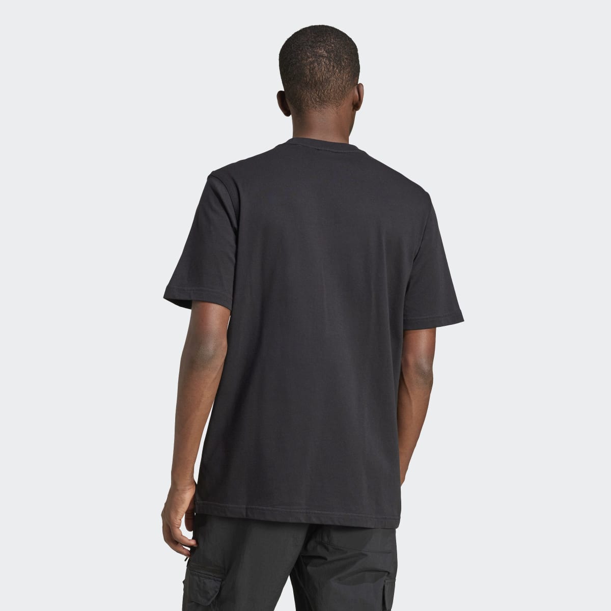 Imagen 2 de Camiseta de hombre Trefoil Essentials Adidas Originals - Negro Negro