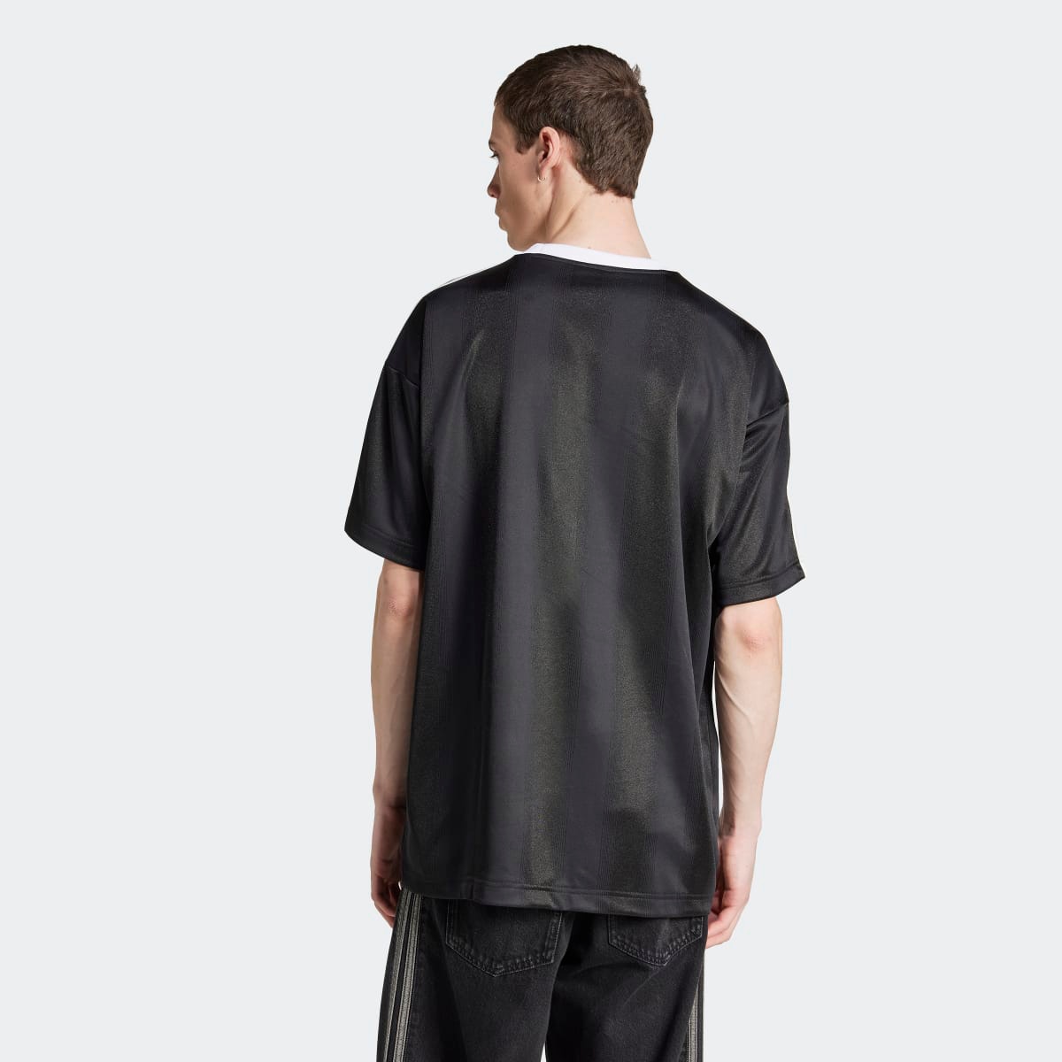 T-shirt de Homem Adicolor Jacquard Originals Preto-2