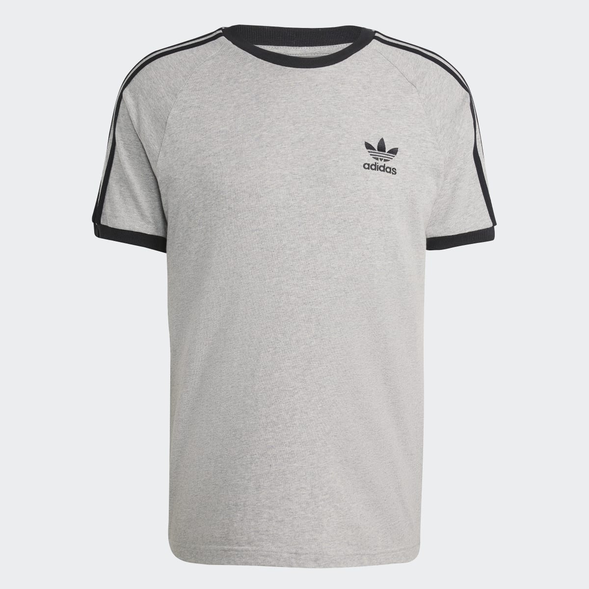 T-shirt Adicolor Classics 3 faixas Originals Cinzento-6