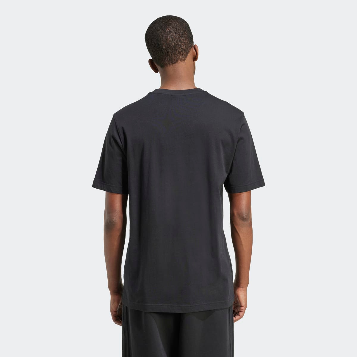 T-shirt de Homem Adicolor Trefoil Originals Preto-2