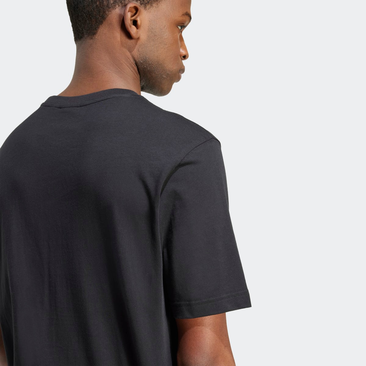 T-shirt de Homem Adicolor Trefoil Originals Preto-3