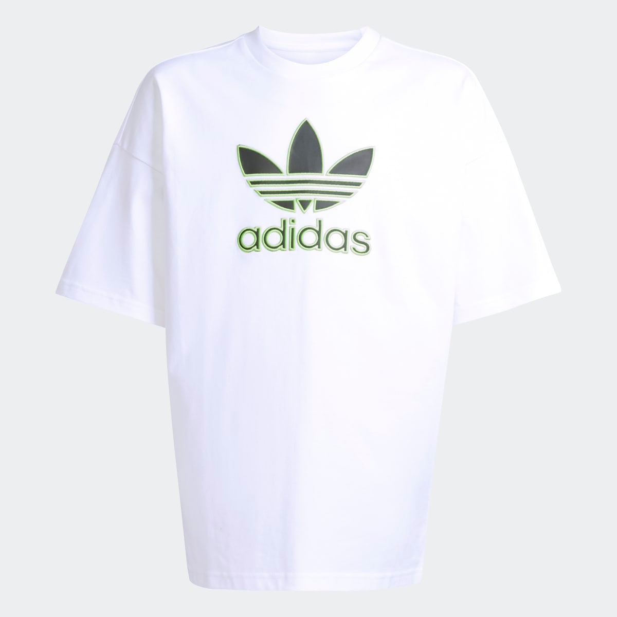 T-shirt de Criança Oversize Trefoil Originals Branco-6