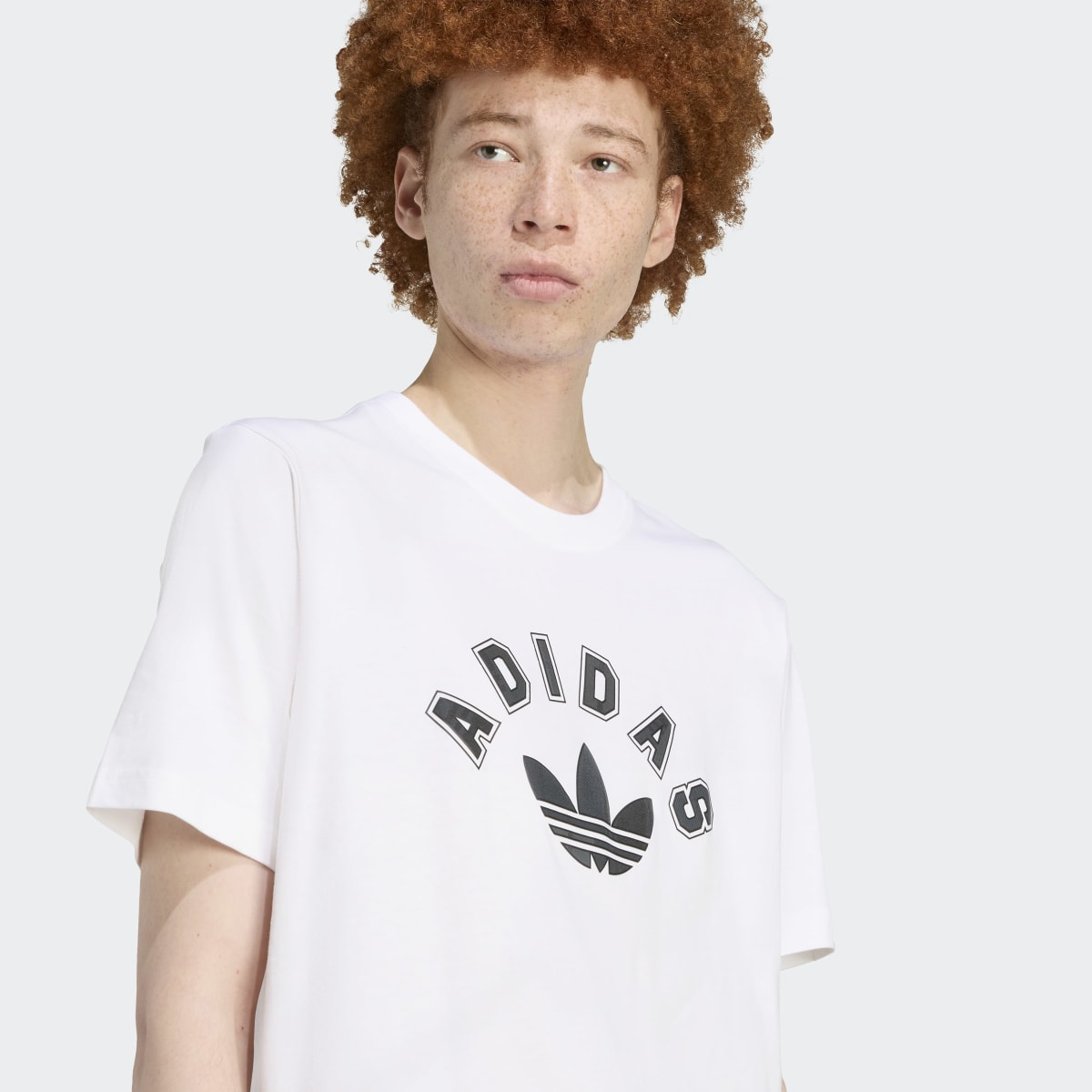 T-shirt de Homem Tartã Regular Originals Branco-3