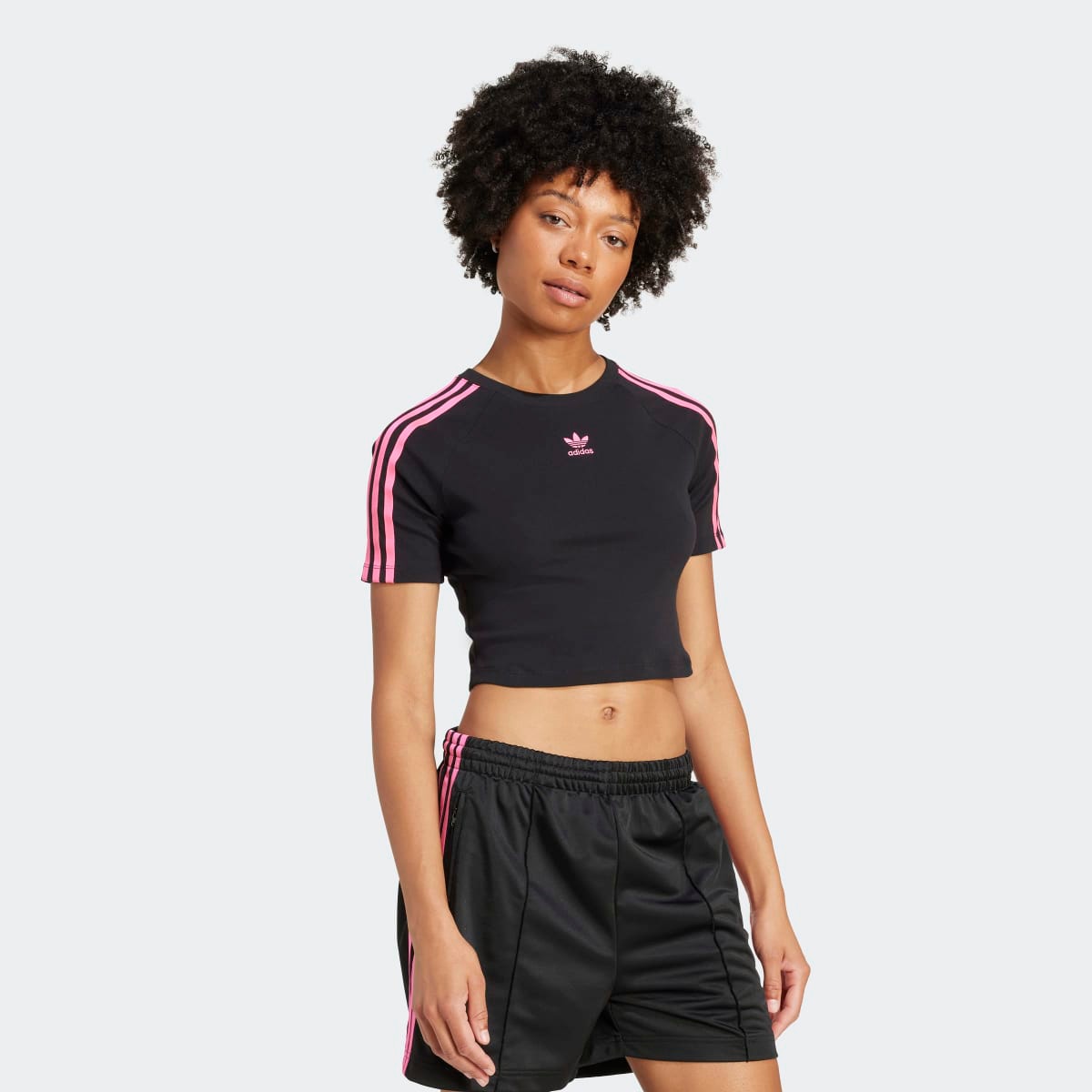 Imagem 0 de T-shirt de Mulher Baby 3 Faixas Originals