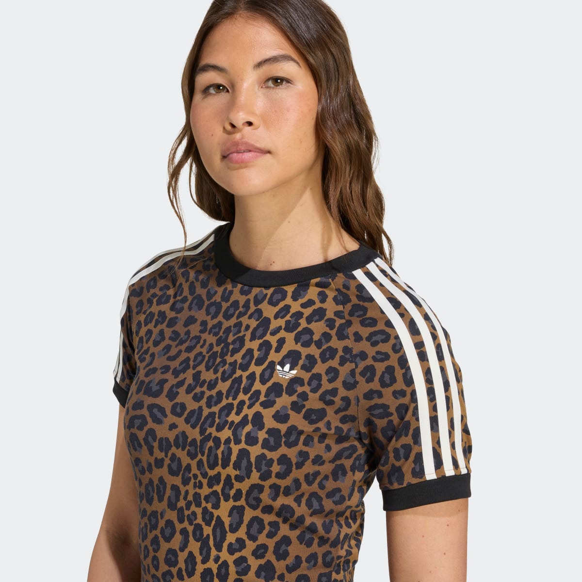 T-shirt de Mulher Leopard Cali Originals Estampado-4