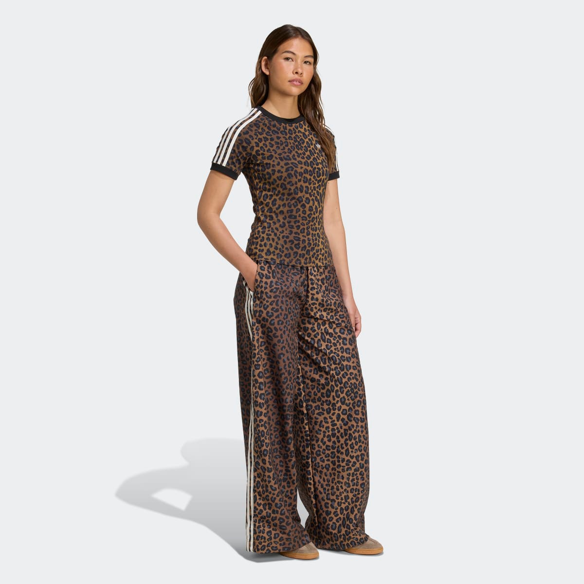 T-shirt de Mulher Leopard Cali Originals Estampado-5
