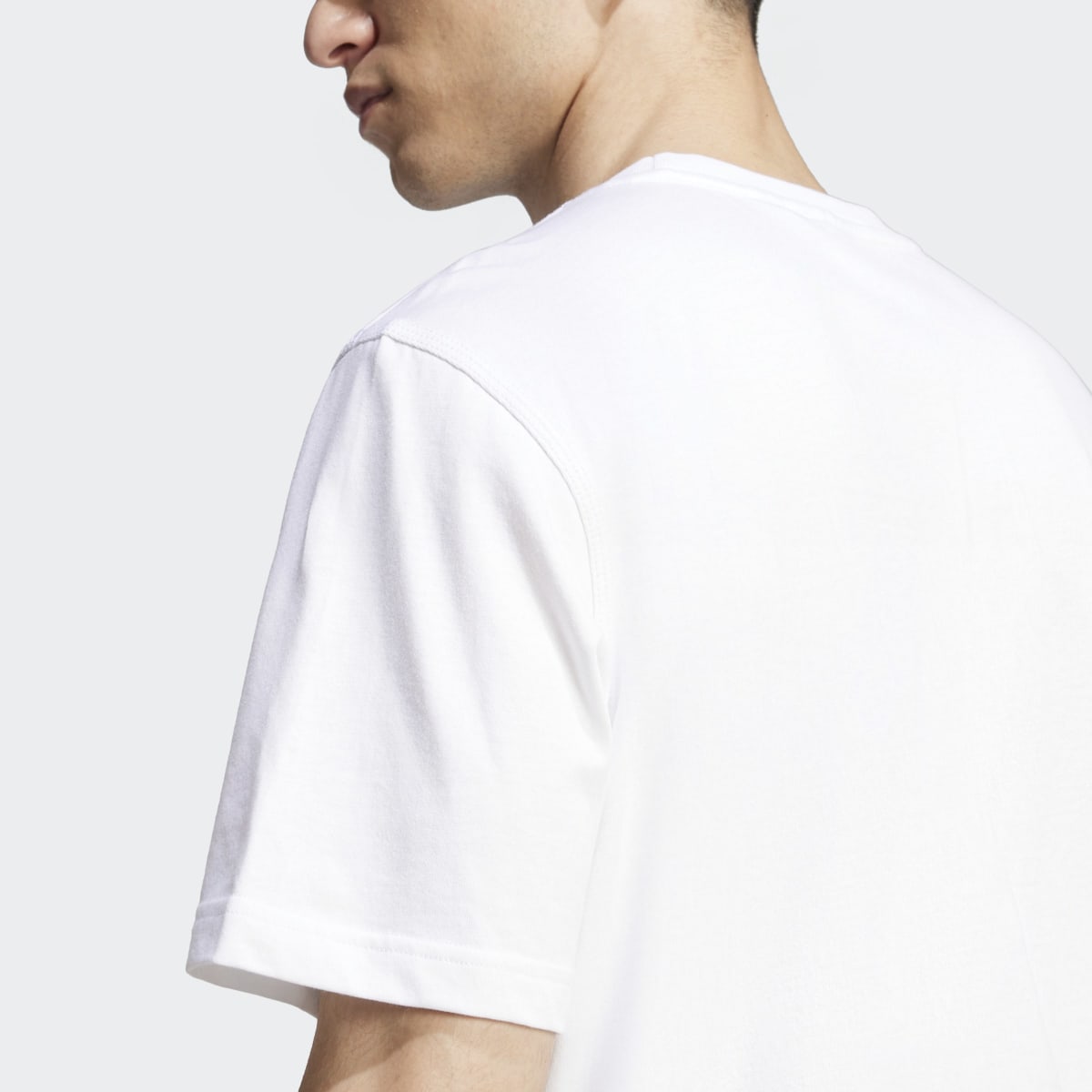 T-shirt de Homem Trefoil Essentials Originals Branco-3