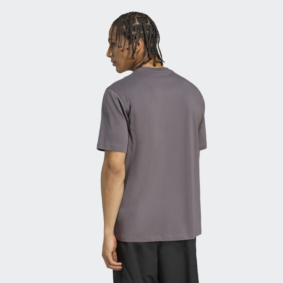 T-shirt de Homem Trefoil Essentials Originals Cinzento-2