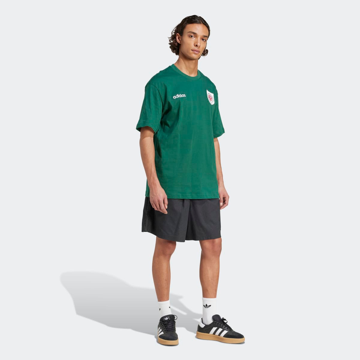T-shirt de Homem Badge Graphic Originals Verde-5