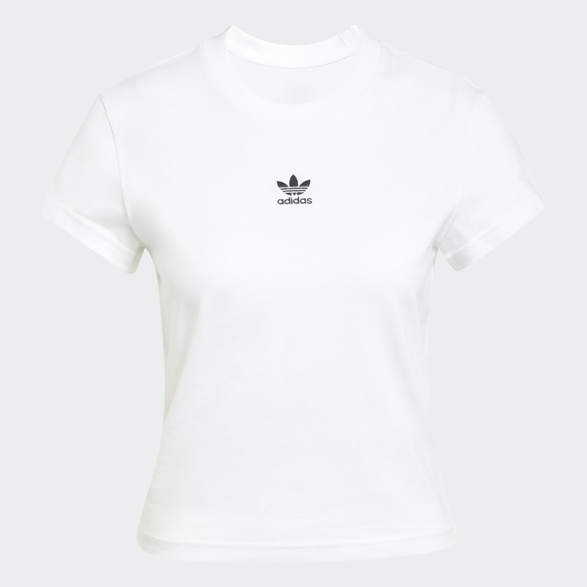 T-shirt de Mulher Trefoil Essentials Originals Branco-6