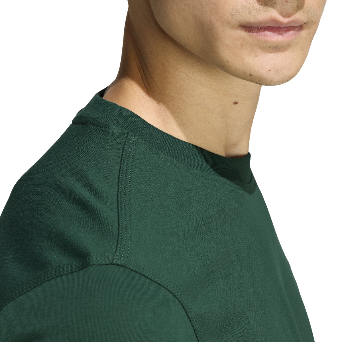 T-shirt de Homem Trefoil Essentials Originals Verde-3