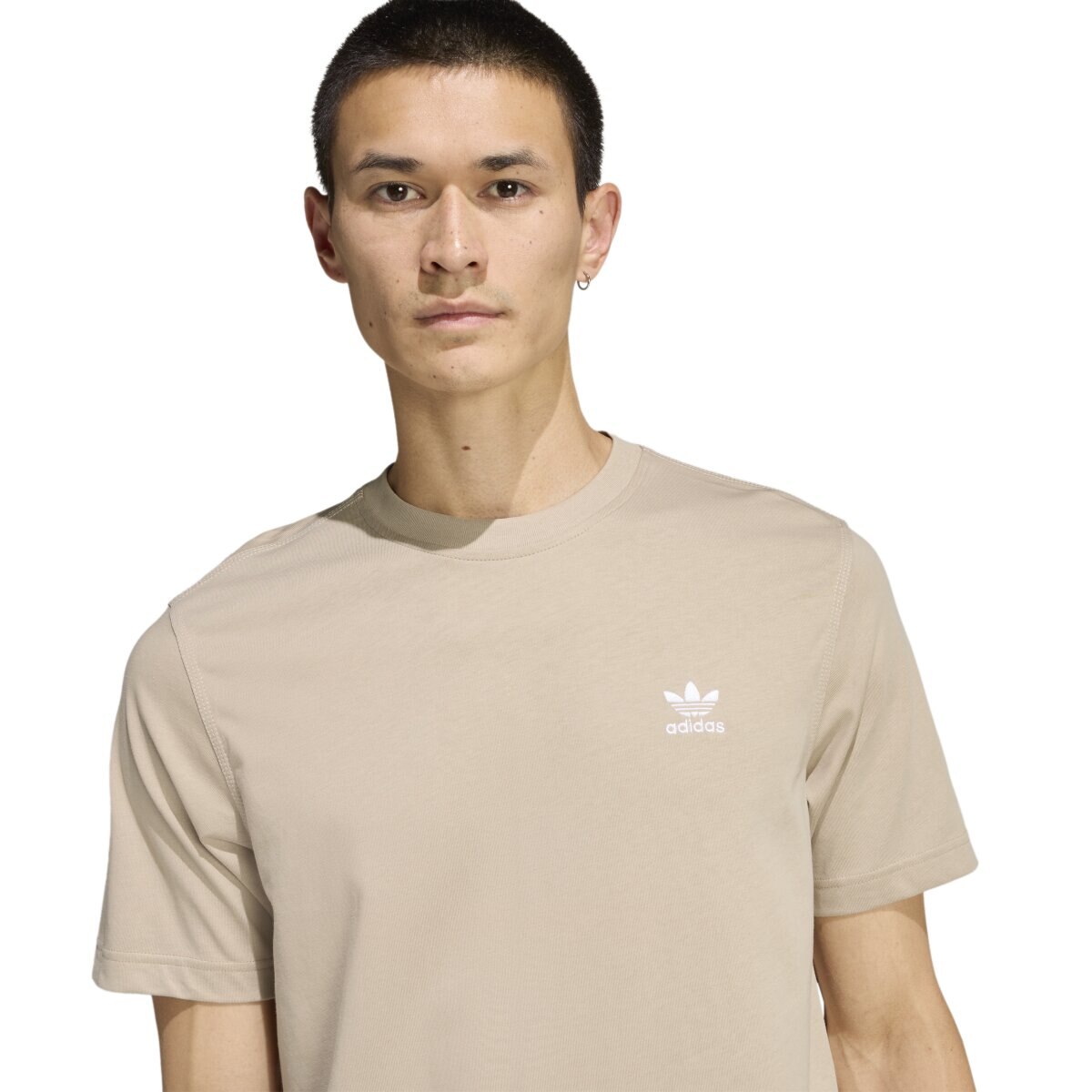 T-shirt de Homem Trefoil Essentials Originals Bege-5