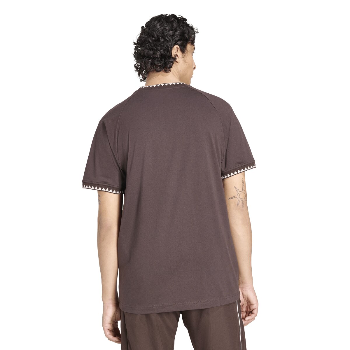 T-shirt de Homem Main Originals Castanho-2