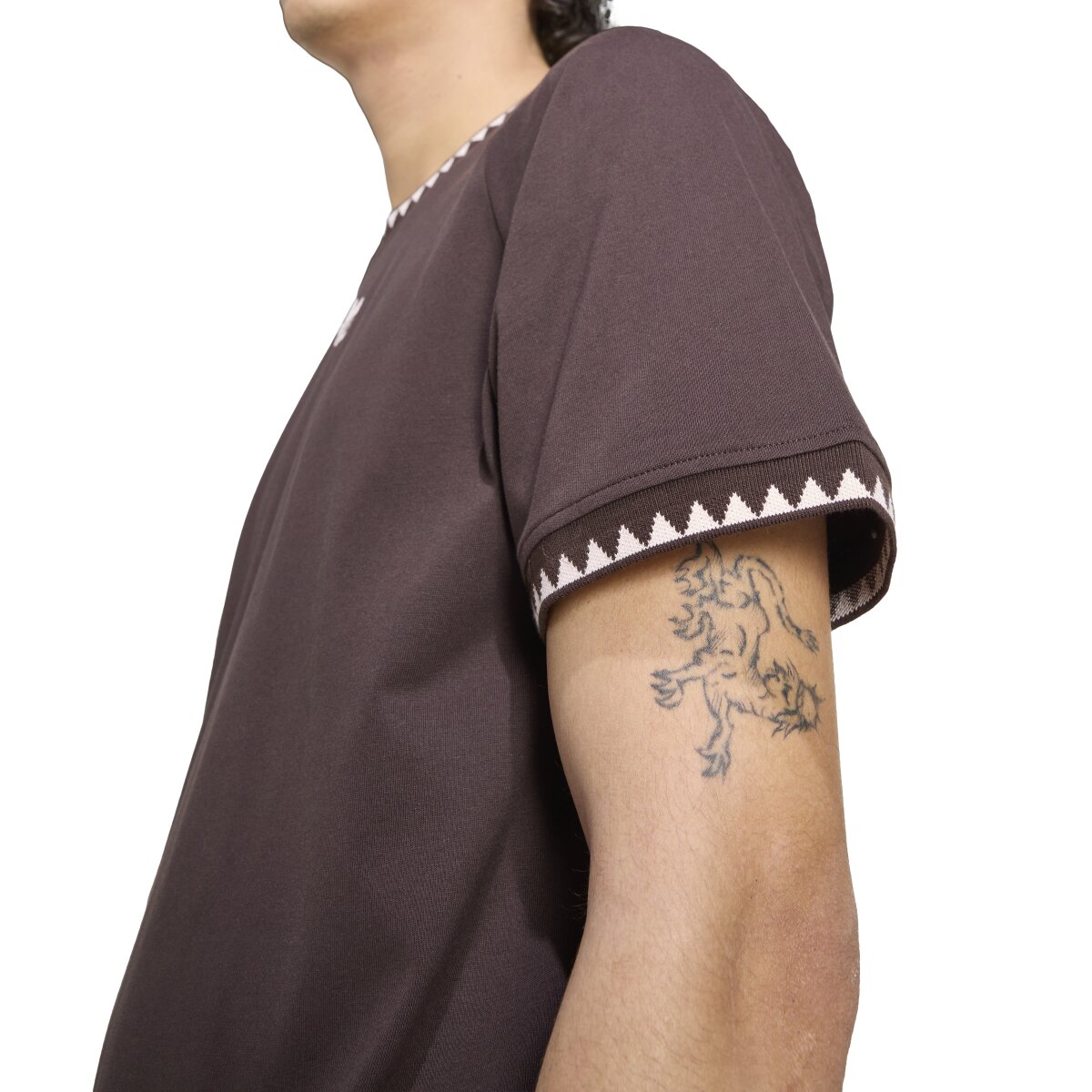 T-shirt de Homem Main Originals Castanho-3