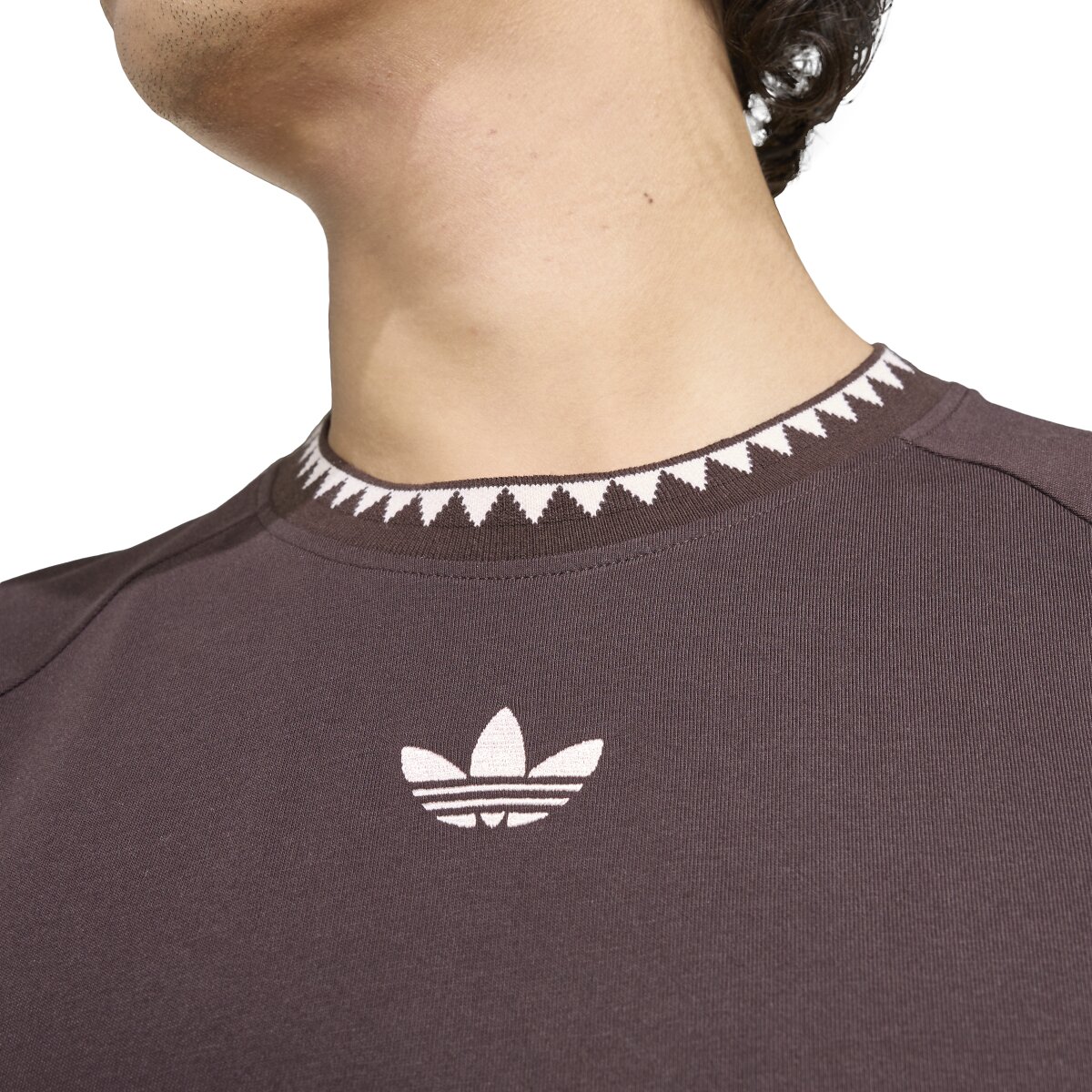 T-shirt de Homem Main Originals Castanho-4