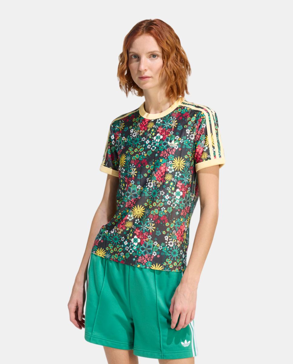 Camiseta de mujer Liberty Adidas Originals - Negro Negro-1