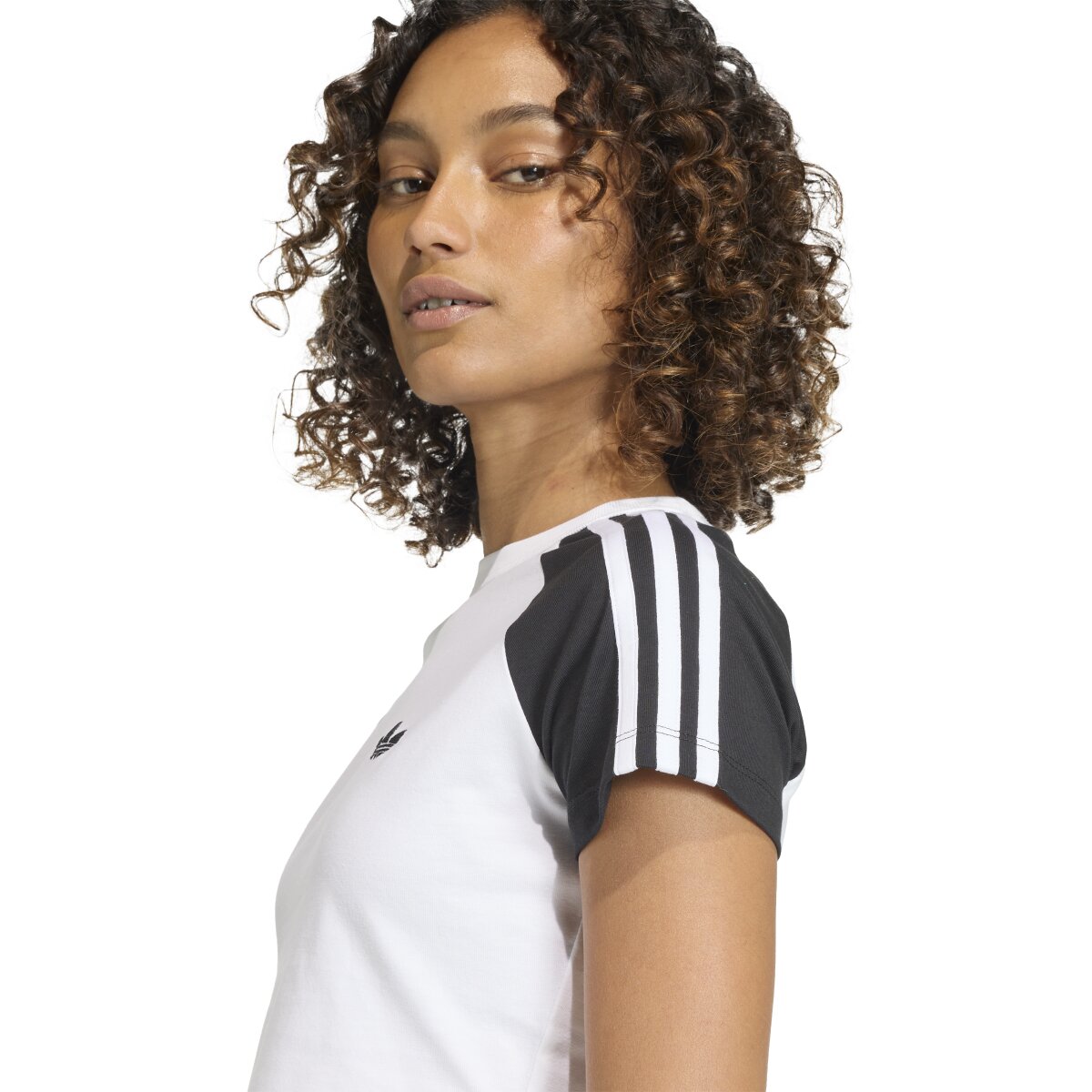 T-shirt de Mulher Adicolor Originals Branco-4