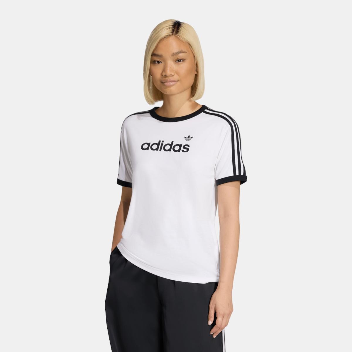 T-shirt de Mulher Adicolor Originals Branco-1