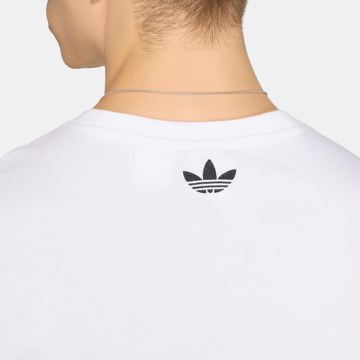 T-shirt de Homem Graphics Originals Branco-4