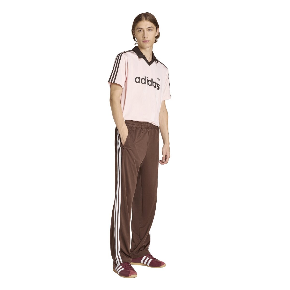 T-shirt de Homem Adicolor Rosa-5