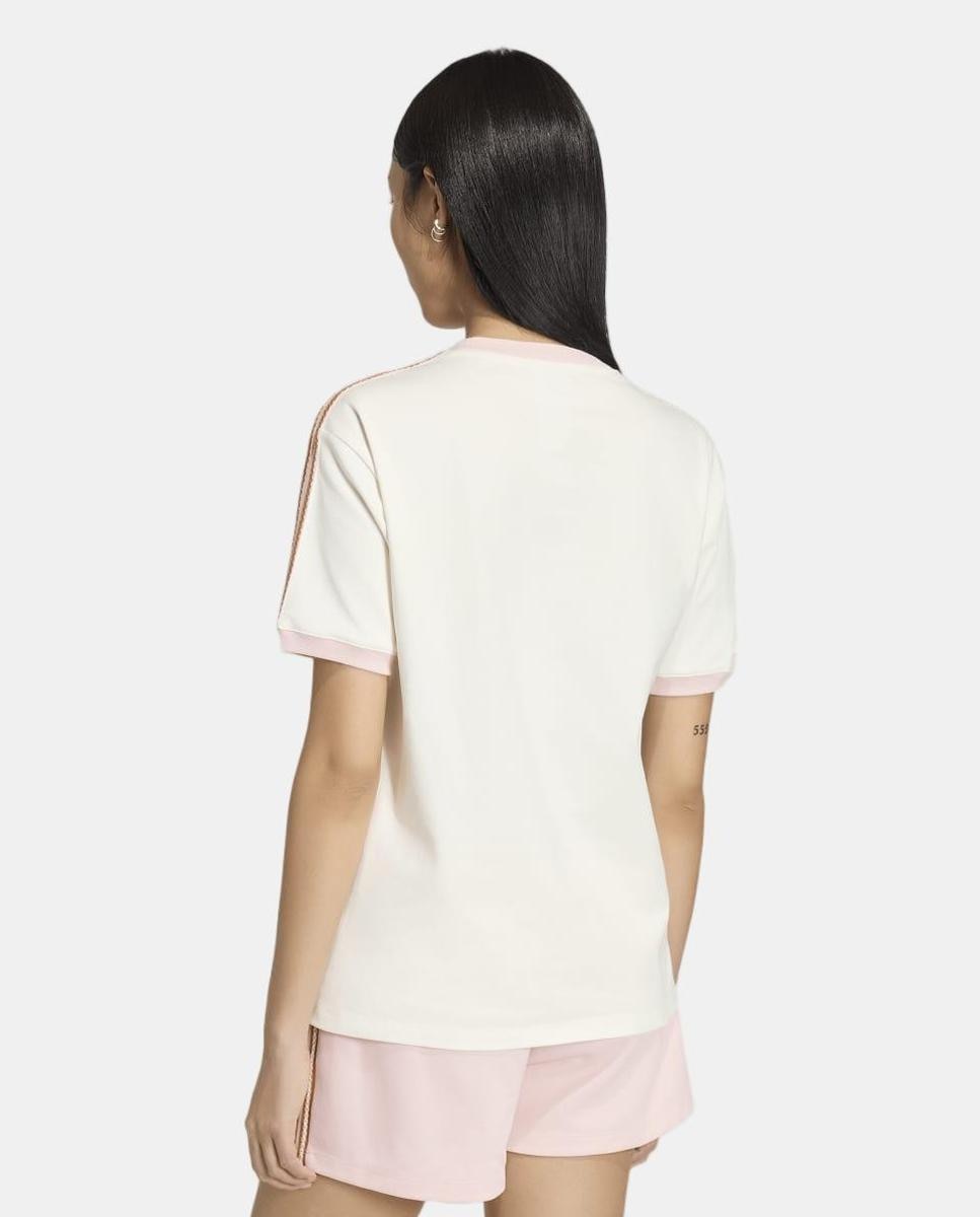 T-Shirt de Mulher 3S Tee adidas Originals Branco-2