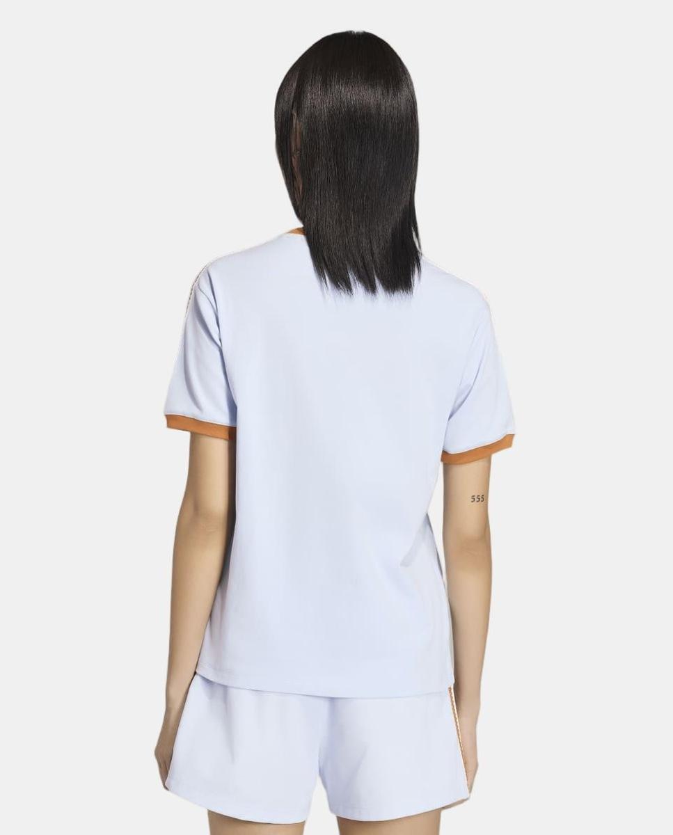 T-Shirt de Mulher 3S Tee adidas Originals Azul-2