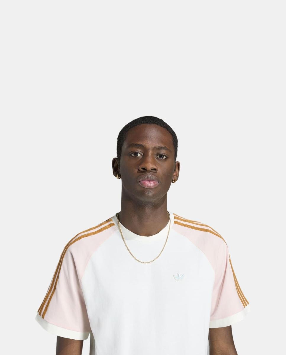 T-Shirt de Homem Cali Tee adidas Originals Rosa-3
