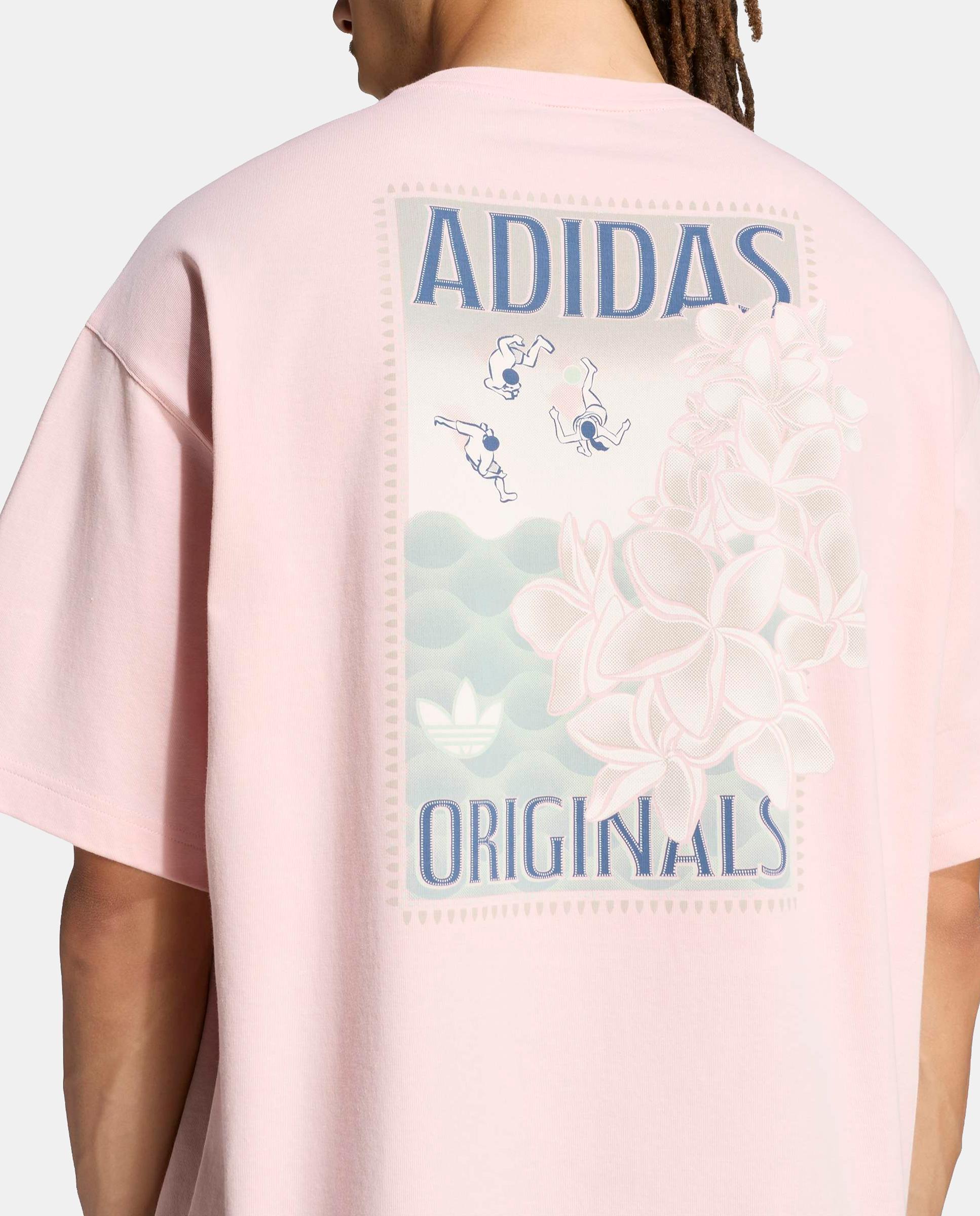 T-shirt de Homem Graphic Tee Originals Rosa-4