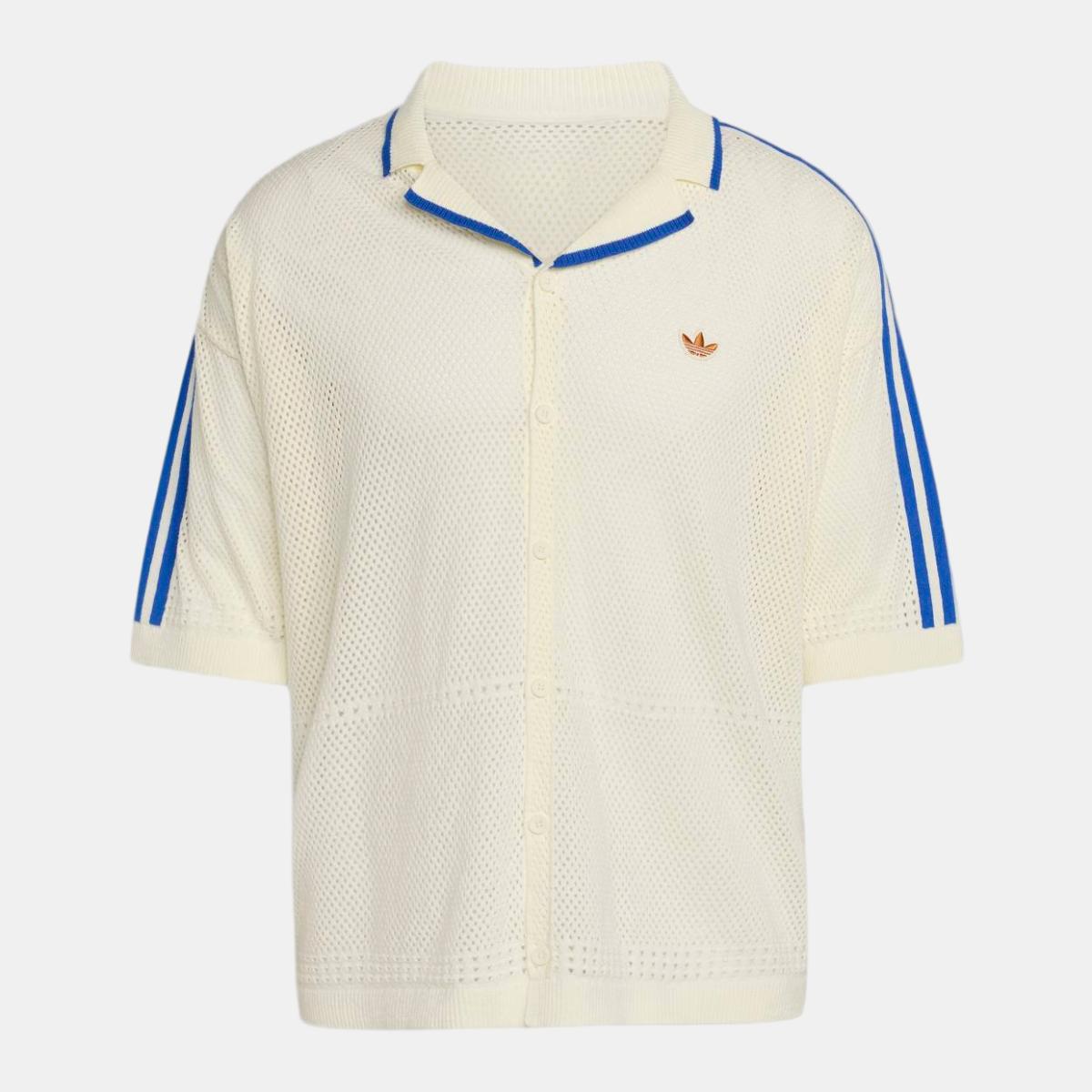 T-shirt de Homem Knitted Shirt Originals Branco-7