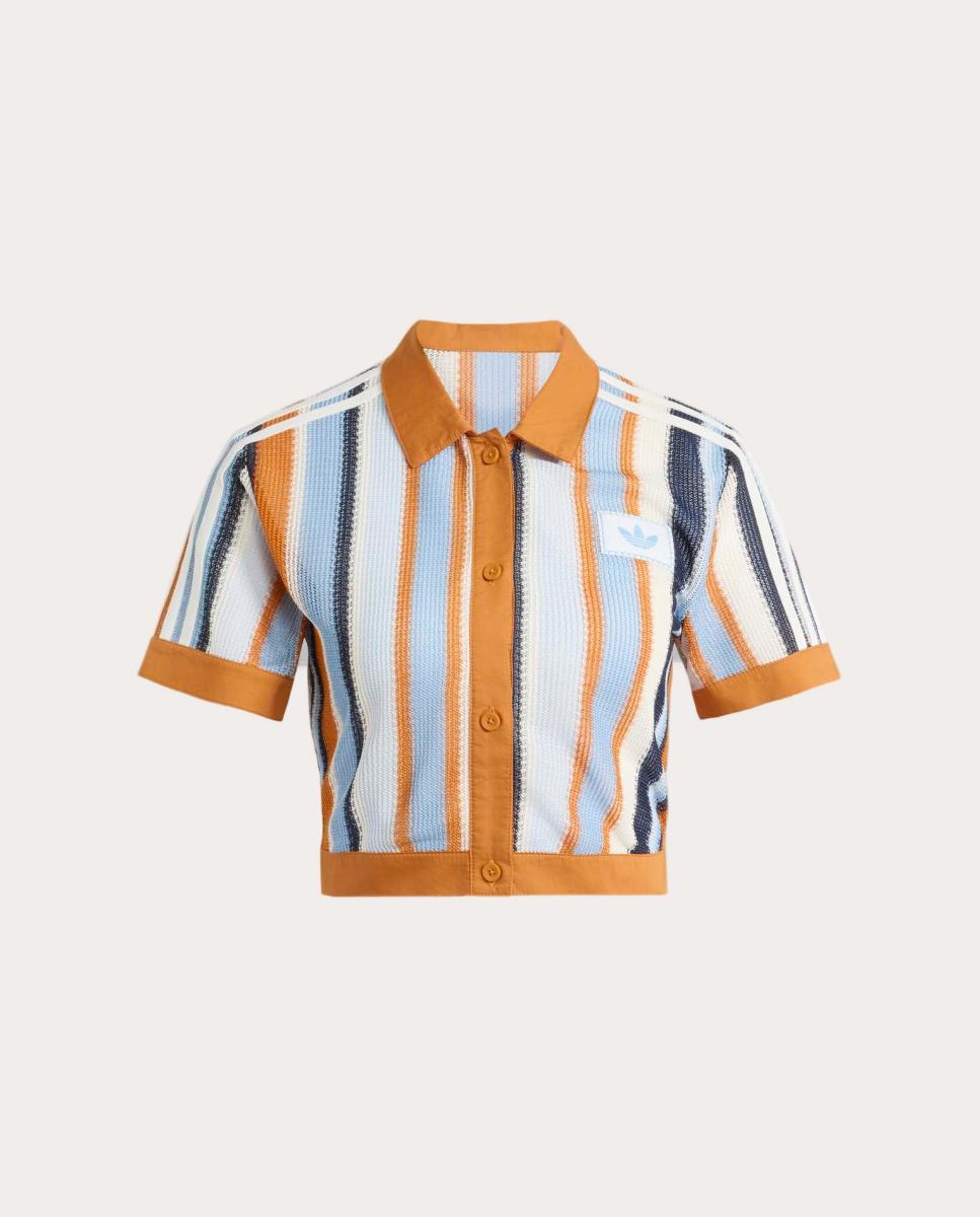Polo Casual de Mulher Originals Multicolor-6