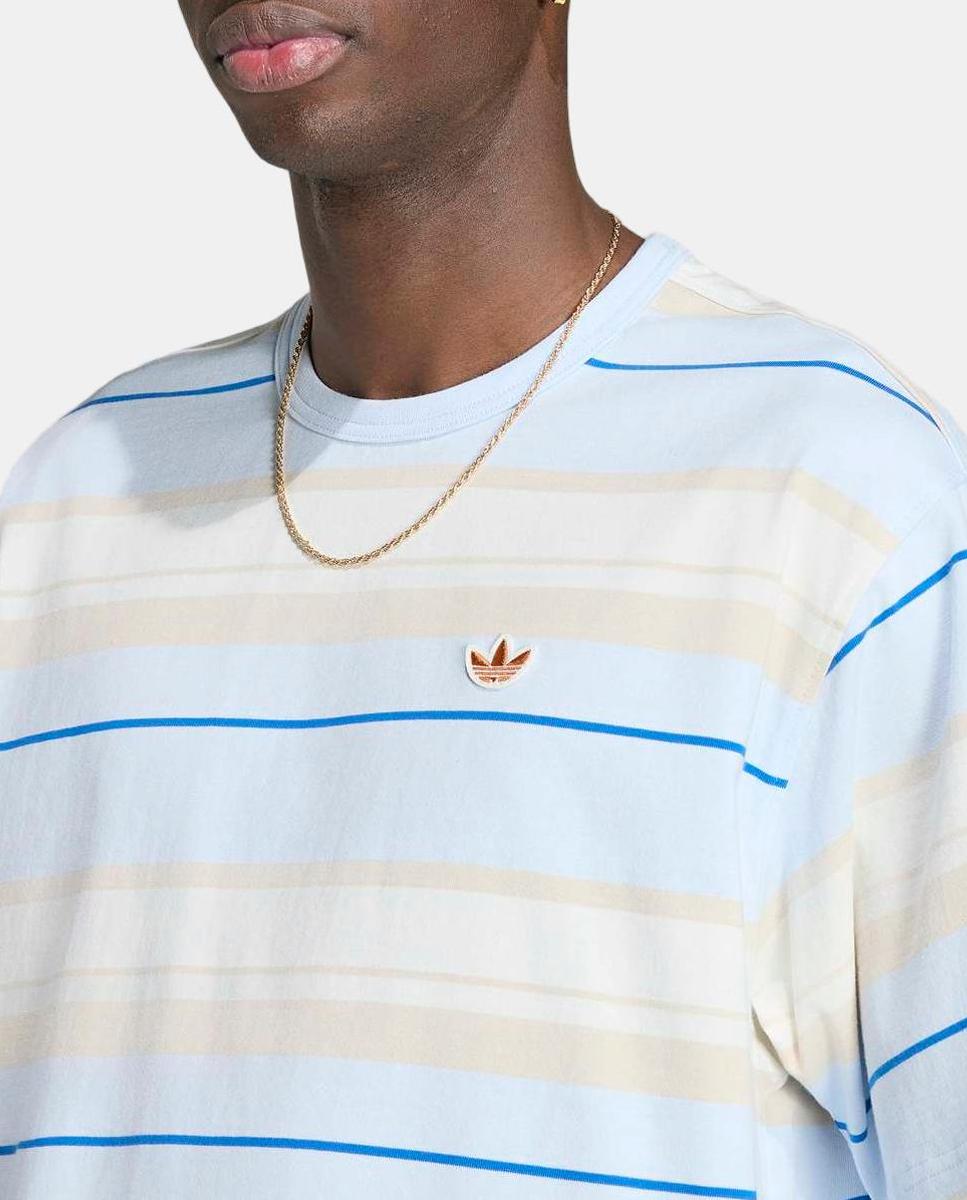 T-shirt de Homem Stripe Tee Originals Azul-3