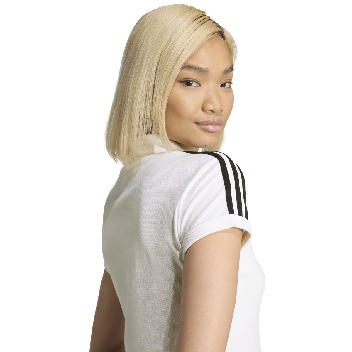 Polo de Mulher Adicolor Originals Branco-6