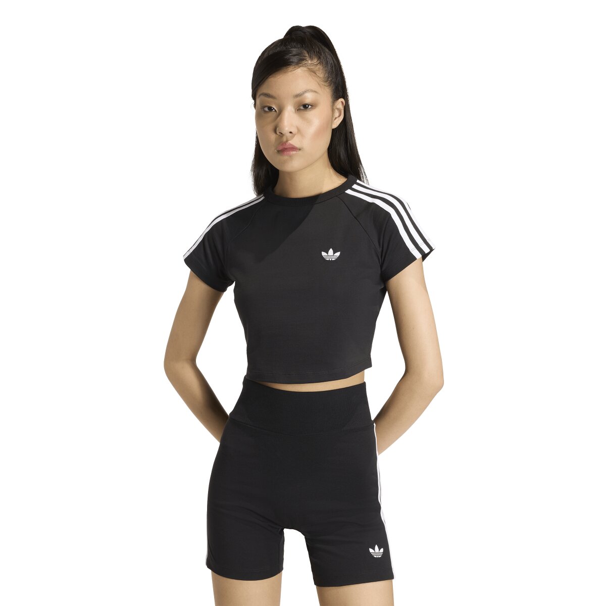 Imagen 1 de Camiseta de mujer Adicolor Adidas Originals - Negro Negro