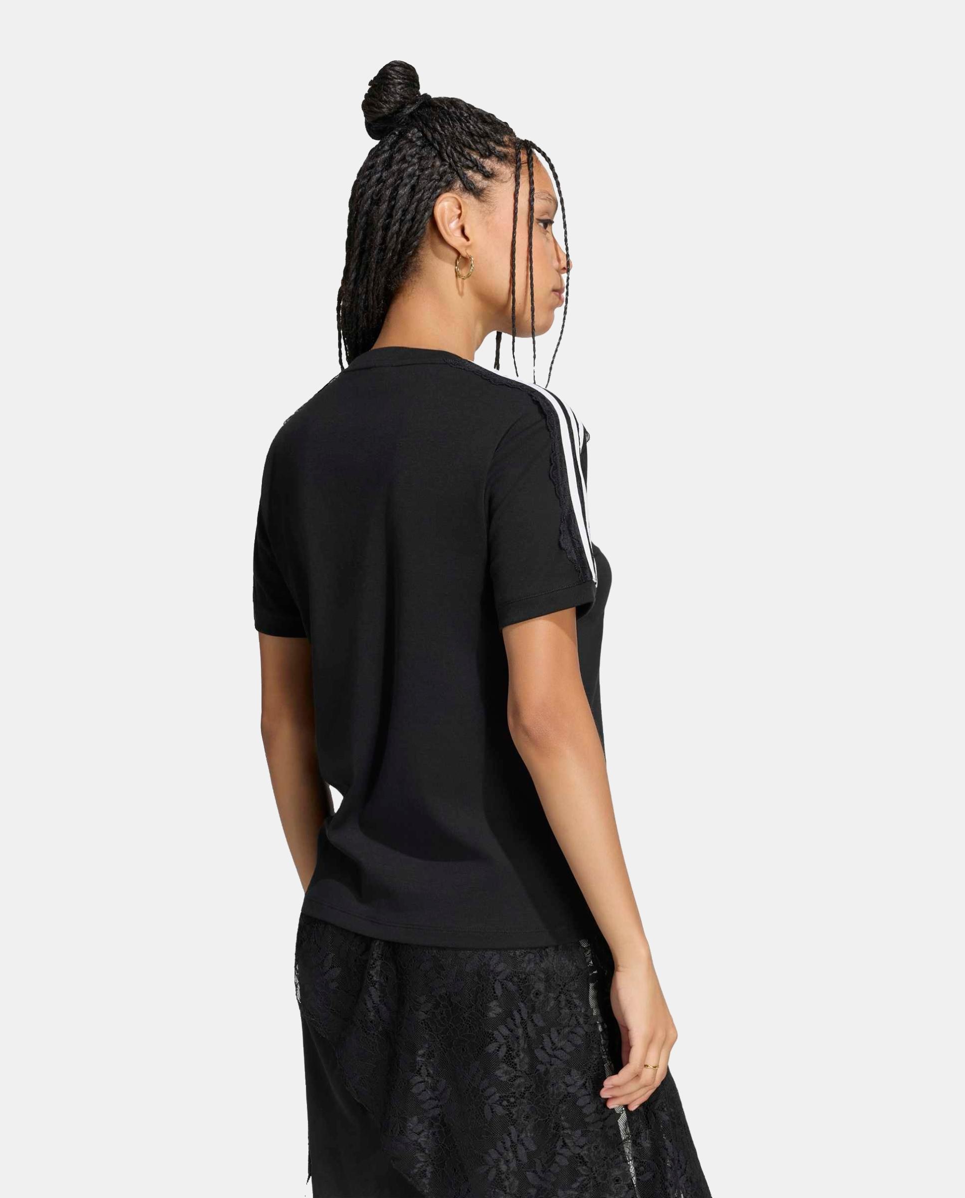 T-shirt Casual de Mulher Firebird Preto-2