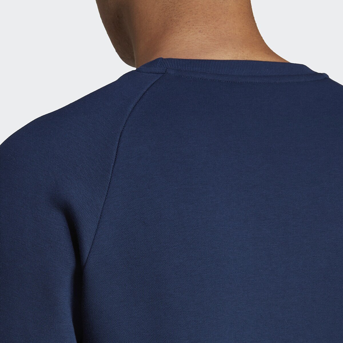 Sweatshirt Trefoil Essentials Originals Azul-marinho-3