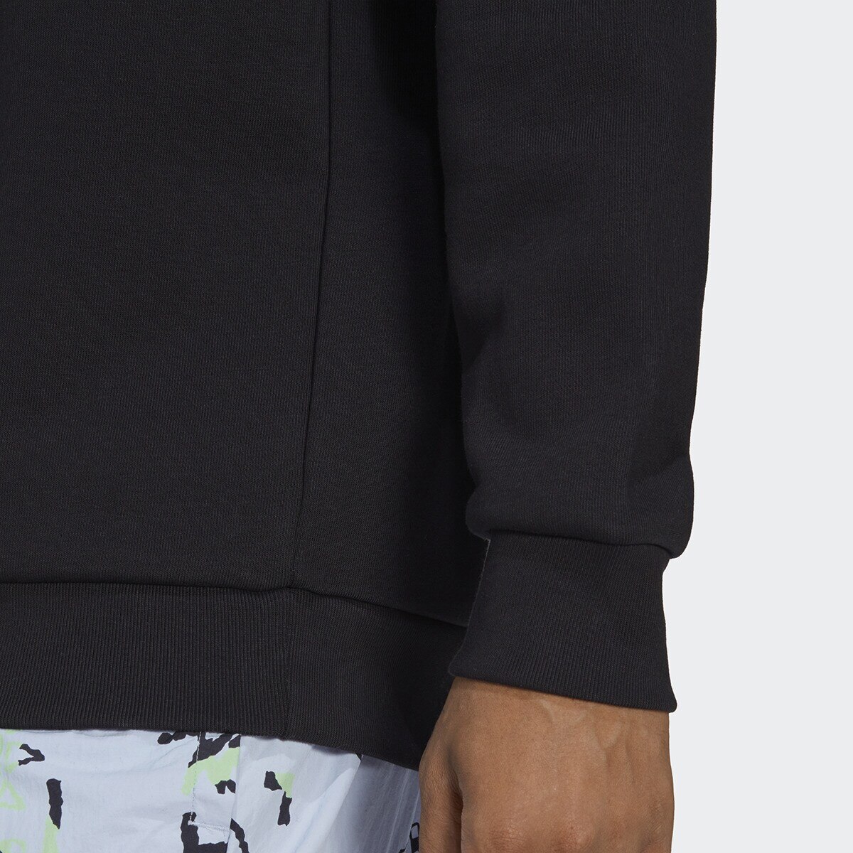 Sweatshirt Trefoil Essentials Originals Preto-4