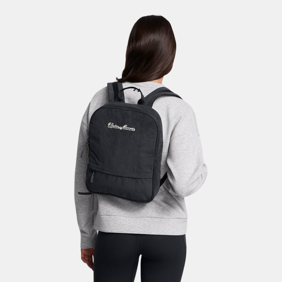 Mochila UA Loudon Corduroy SM BP Under Armour Preto-3