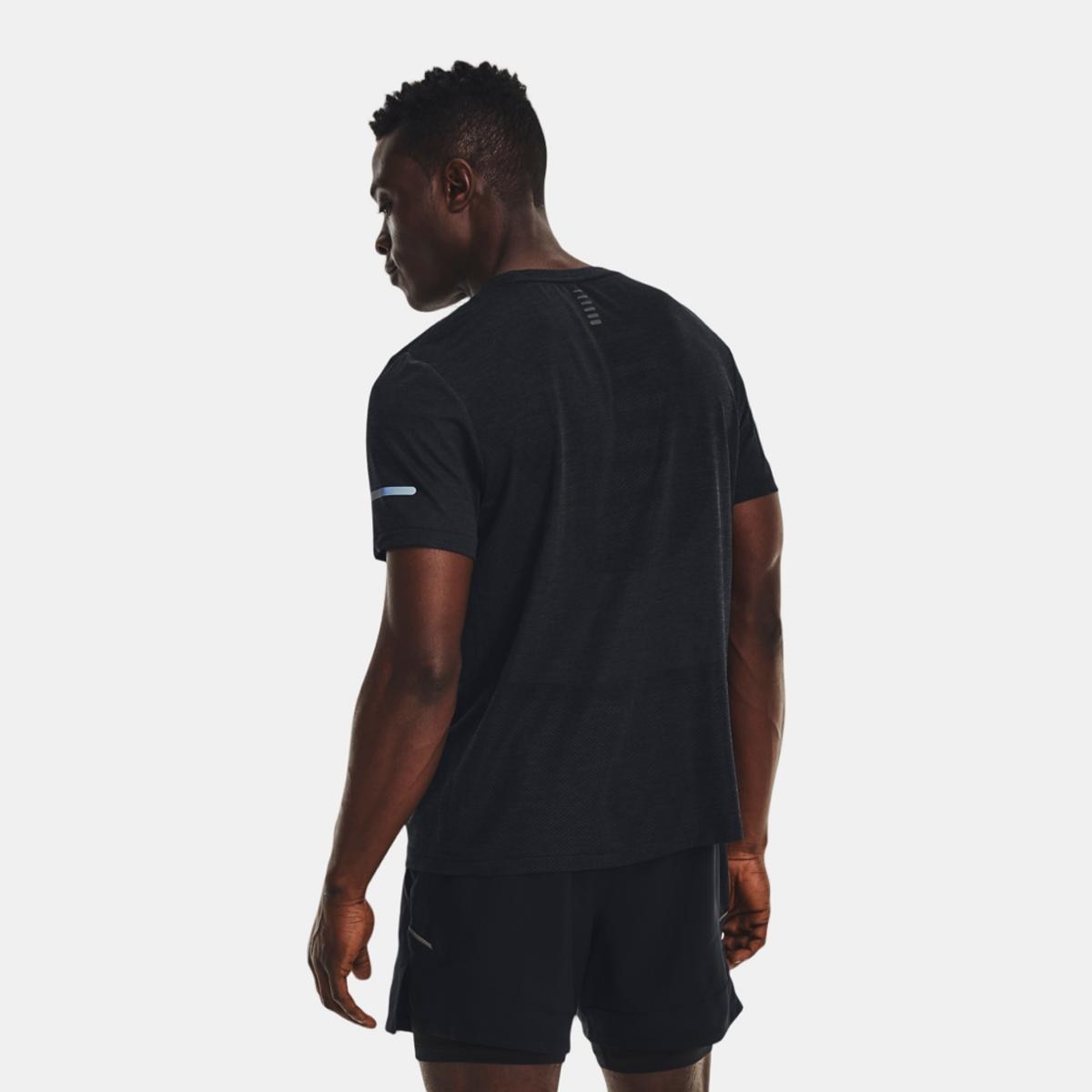 T-shirt de Homem Seamless Stride Preto-2