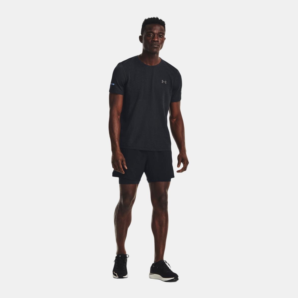 T-shirt de Homem Seamless Stride Preto-4