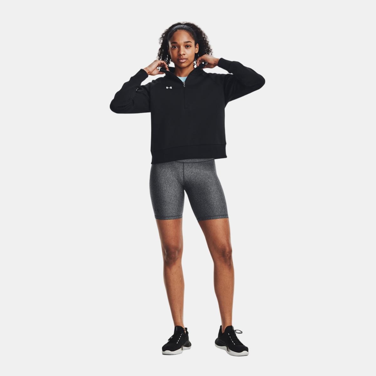 Sweatshirt de mulher Rival Fleece Under Armour Preto / Branco-4
