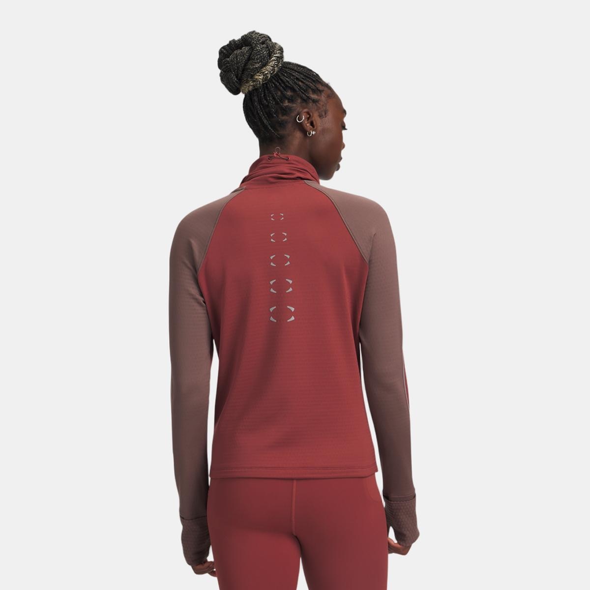 T-shirt de Mulher Halo Run CW Funnel Vermelho-2