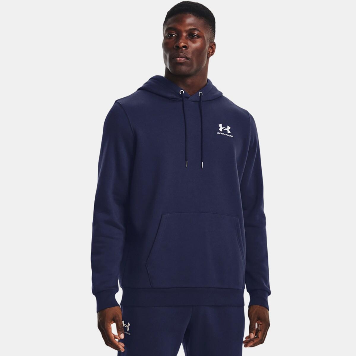 Sweatshirt de Homem Essential Fleece Azul-marinho / Branco-1