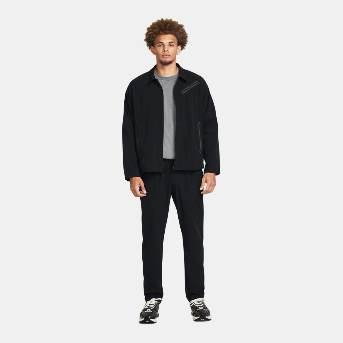 Sweatshirt de Homem Unstoppable Vented Jkt Preto-4