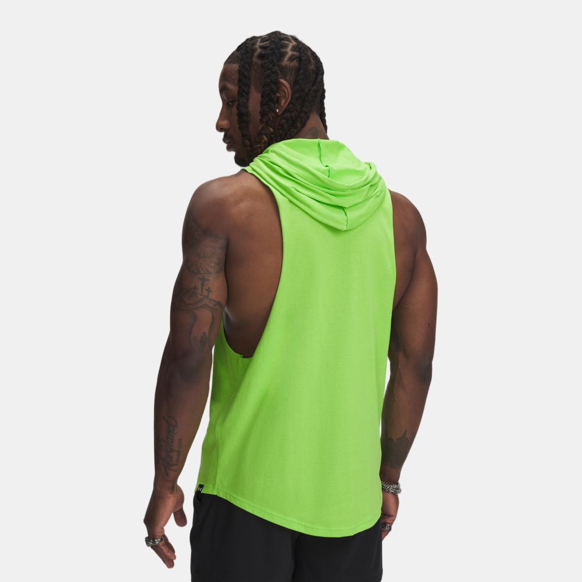 T-shirt de Homem Project Rock Wire SL HD Verde-2