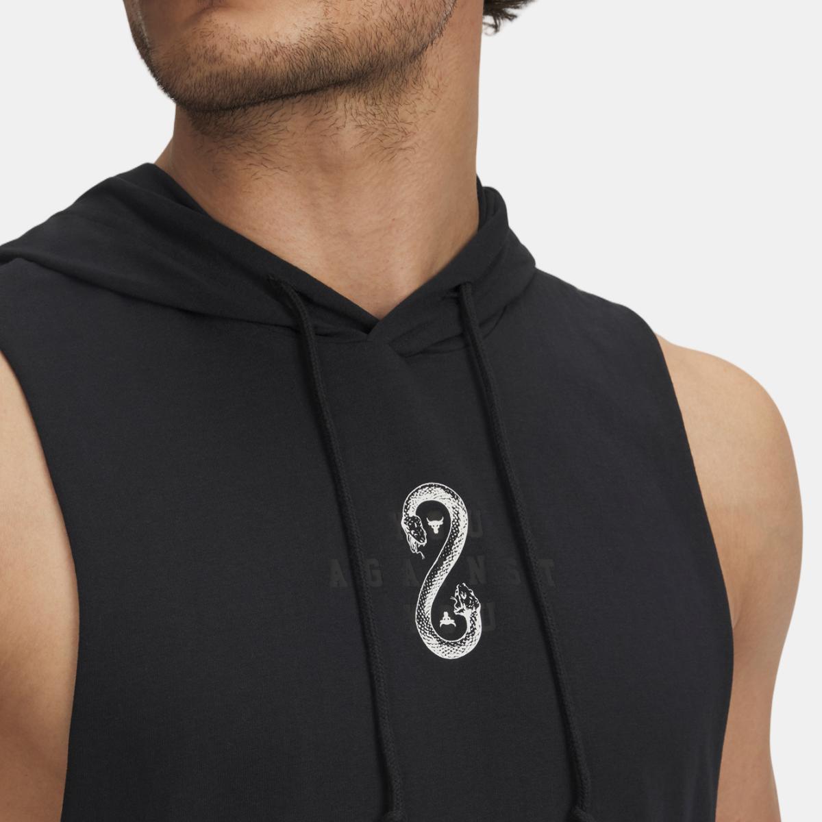 T-shirt de Homem Project Rock Snake SL HD Preto-3